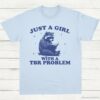 Little Treats Solve Big Problems Cute Raccoon T-Shirt
