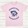 Minimum Wage Maximum Rage Vintage Opossum Shirt Light Pink S 1