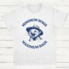 Minimum Wage Maximum Rage Vintage Opossum Shirt White S 1
